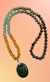 MONEY MANGET CRYSTAL MALA