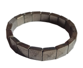 PYRITE AAA PYRAMID BRACELET