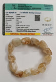 CITRINE TUMBLE BRACELET