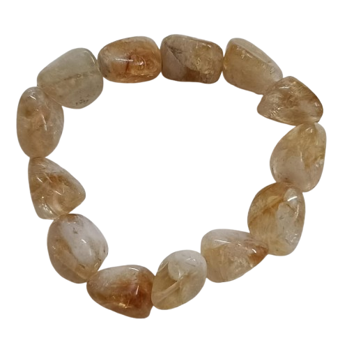 CITRINE TUMBLE BRACELET