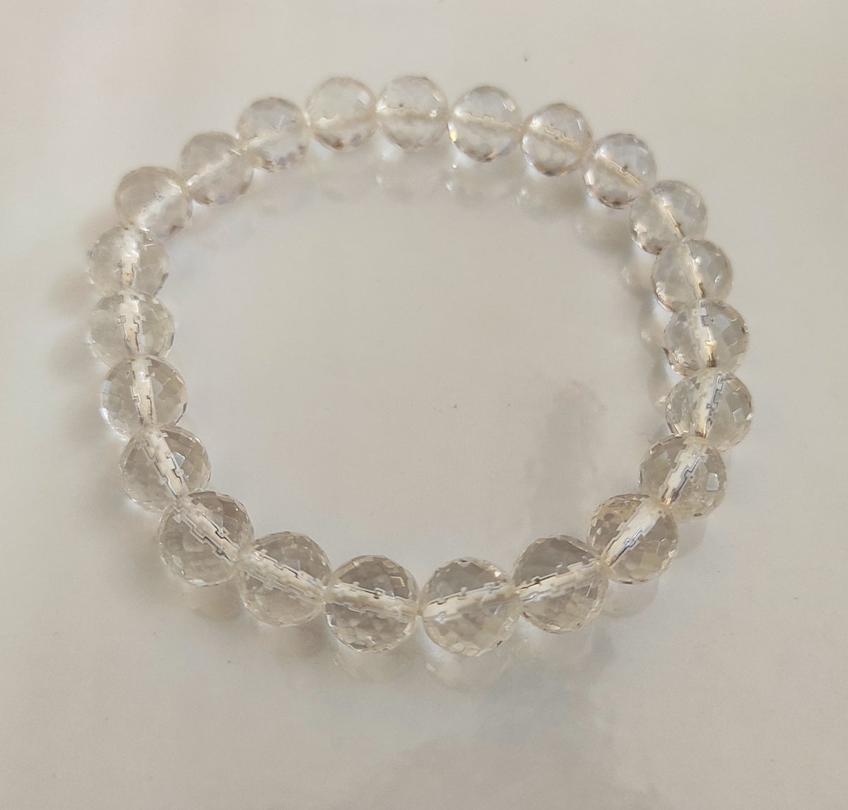 CLEAR QUARTZ BRACLETE