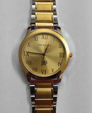 MIX BELT GOLDEN DIAL LUCKY WATCH